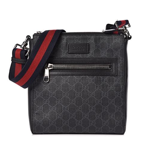 gucci gg supreme large messenger bag|Gucci GG Supreme small messenger bag.